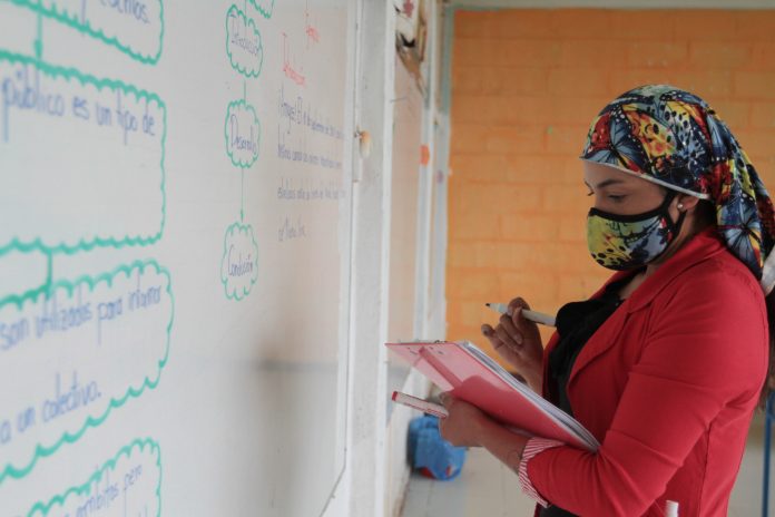 EDUCACIÓN. Las instituciones en retorno progresivo están sujetas a evaluación periódica. (Foto de la Escuela 13 de Abril, en el cantón Pedro Moncayo, parroquia de Tocachi) EDUCACIÓN. Las instituciones en retorno progresivo están sujetas a evaluación periódica. (Foto de la Escuela 13 de Abril, en el cantón Pedro Moncayo, parroquia de Tocachi)