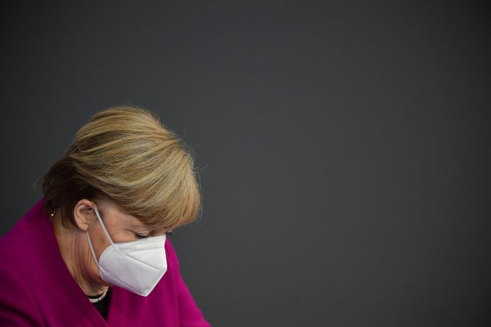 Declaraciones. Merkel también alertó de una Declaraciones. Merkel también alertó de una