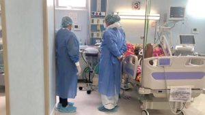COLAPSO. Esmeraldas es otra de las provincias sin espacio en cuidados intensivos. (Foto: Ministerio de Salud)