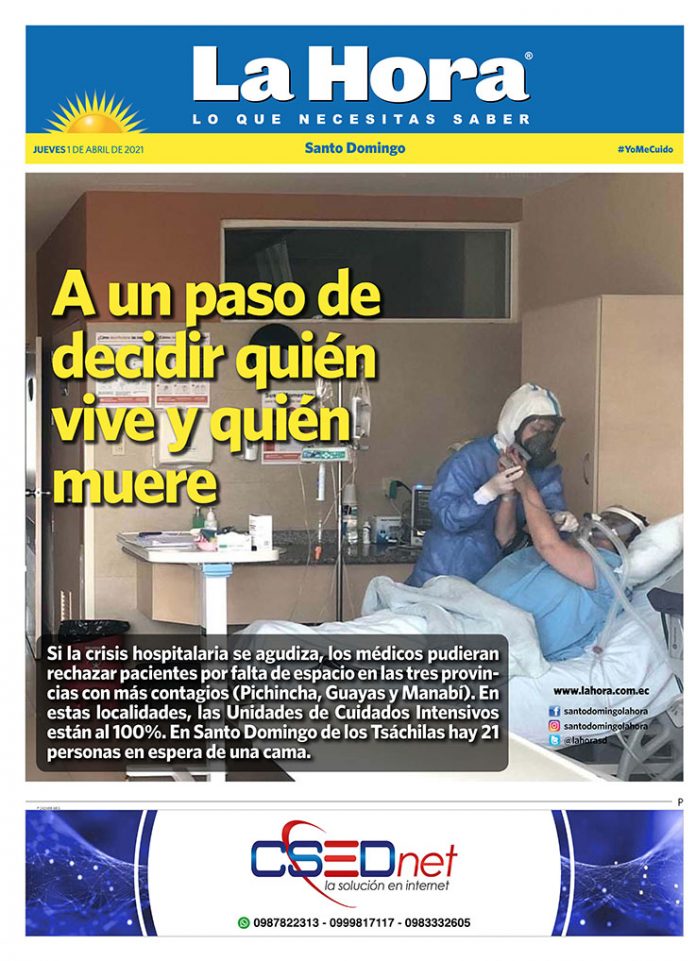 Santo Domingo: 01 de abril, 2021