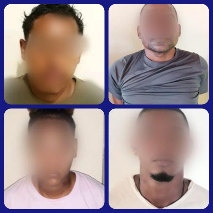DELITO. Con estos operativos se impide la comercialización de droga para el consumo interno. Hubo cuatro detenidos.8-28b6f061b19d