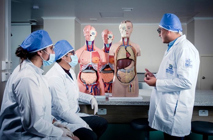 LABORATORIO. De Anatomía también habrá en Santo Domingo, para que los estudiantes realicen sus prácticas.