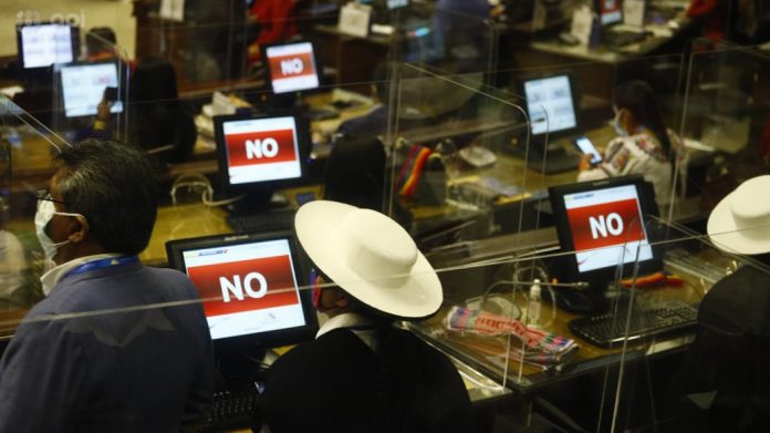 Así votaron los bloques para presidente de la Asamblea