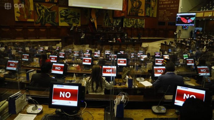 La primera sesión del cuarto período de la nueva Asamblea Nacional se dio el 14 de mayo de 2021. Foto API La primera sesión del cuarto período de la nueva Asamblea Nacional se dio el 14 de mayo de 2021. Foto API
