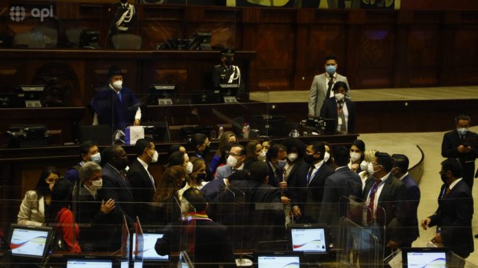 La primera sesión del cuarto período de la Asamblea Nacional se realizó el 14 de mayo de 2021. Foto API