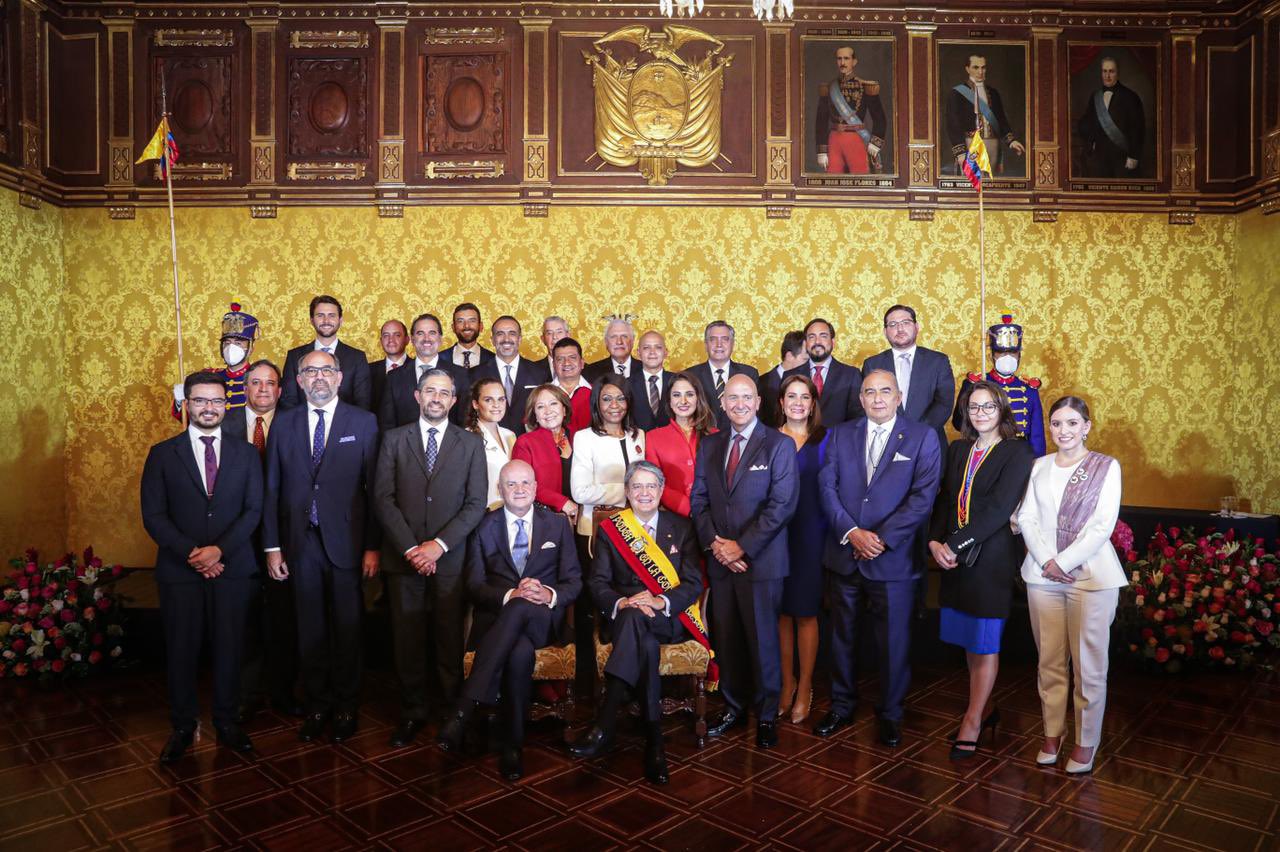 Experiencia y más hombres que mujeres, en el equipo ministerial de Guillermo Lasso