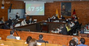 Cabildo. Los concejales de Quito participaron en dos sesiones extraordinarias para analizar la salida de Jorge Yunda. Fotos API.