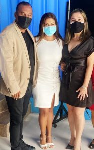 José Ojeda, Emily Plaza y Patricia Mendoza.