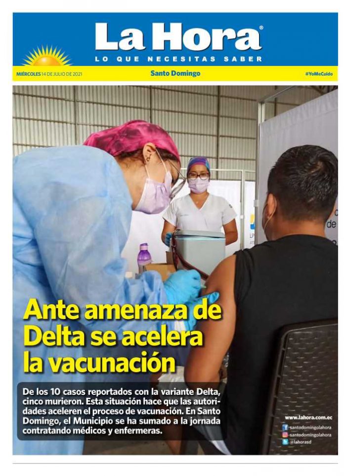 Santo Domingo 14 de julio 2021 Santo Domingo: 14 de julio, 2021