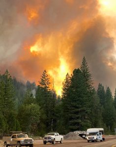 CALIFORNIA. El incendio, en 25 días, arrasó 187.000 hectáreas en cuatro condados del noreste de California.