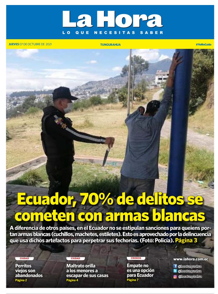Tungurahua 07 de octubre de 2021
