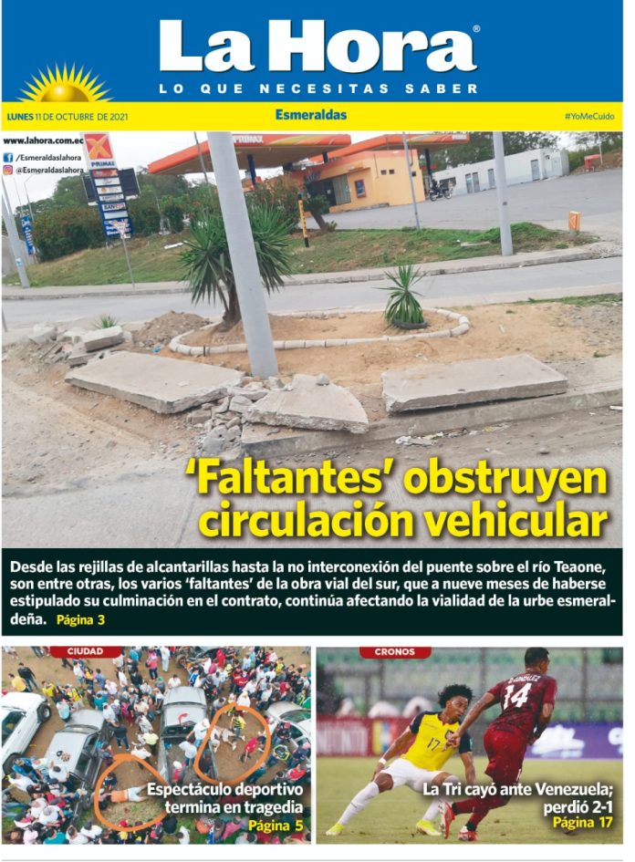 Esmeraldas: 11 de octubre Esmeraldas: 11 de octubre