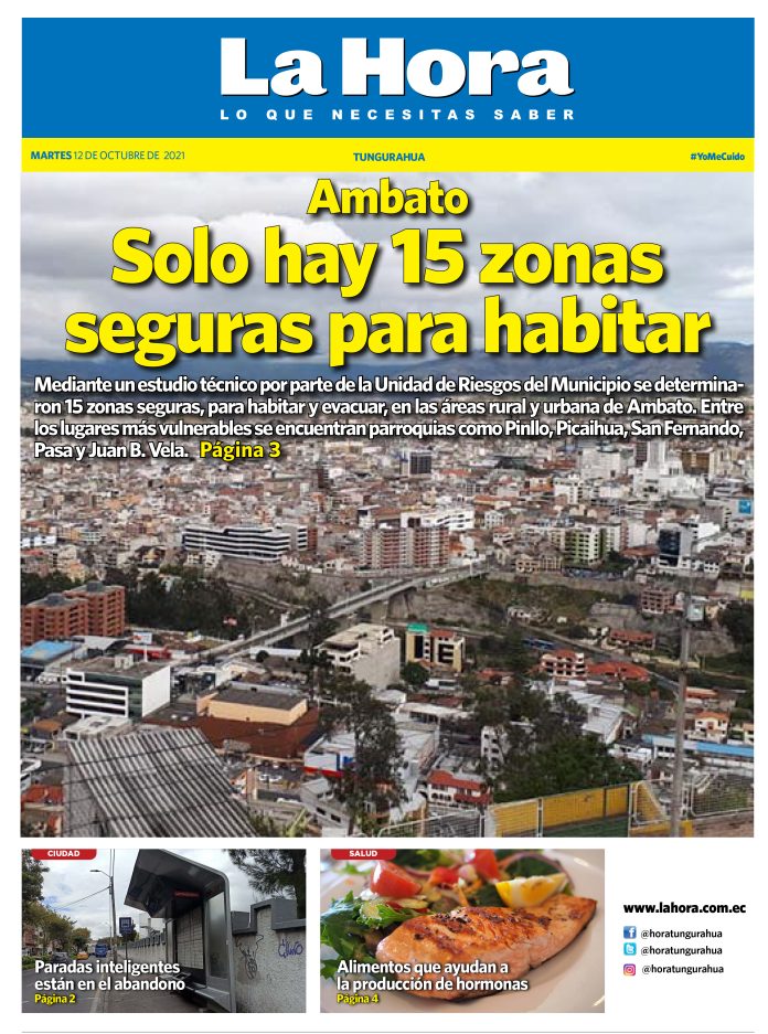 Tungurahua 12 de octubre de 2021