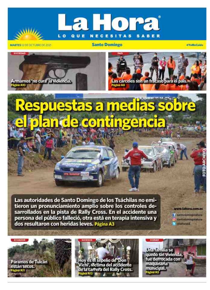 Santo Domingo 12 de octubre 2021 Santo Domingo: 12 de octubre, 2021
